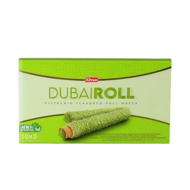 Elvan Dubai Roll Gofret 18 Gr. 10 Adet (1 Kutu) - 3