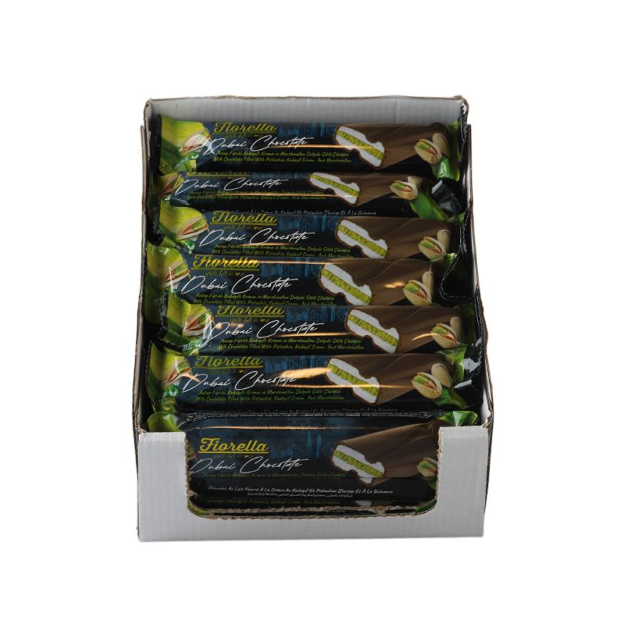 Fiorella Sütlü Çikolatalı Marshmallowlu Dubai Bar 32 Gr. 24 Adet (1 Kutu) - 3