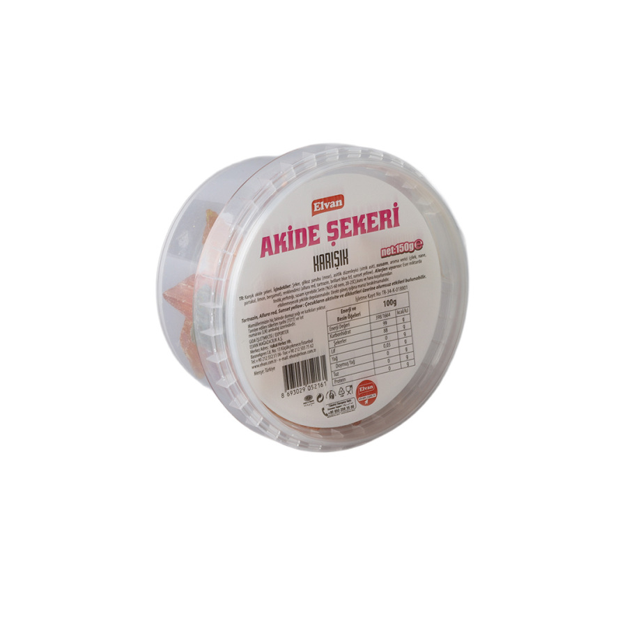 Elvan Karışık Aromalı Akide Şekeri 150 Gr. (1 Kutu) - 3
