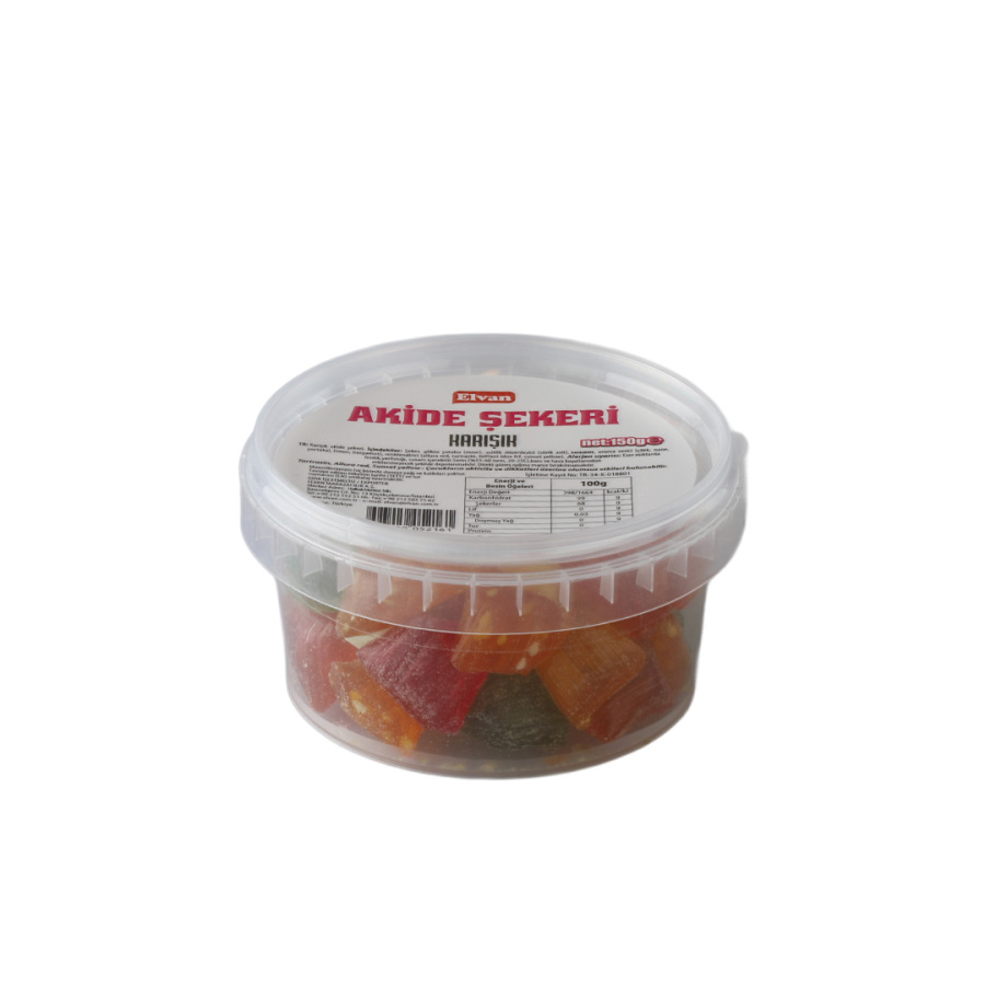 Elvan Karışık Aromalı Akide Şekeri 150 Gr. (1 Kutu) - 4