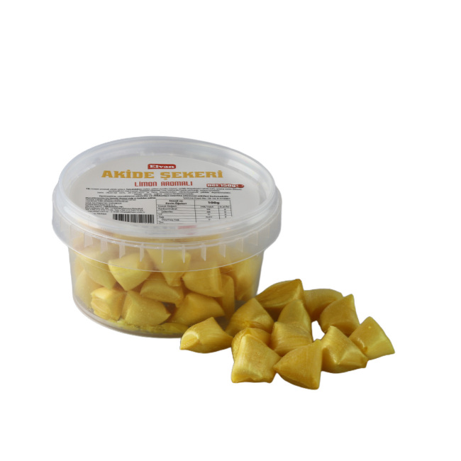 Elvan Limon Aromalı Akide Şekeri 150 Gr. (1 Kutu) - Elvan