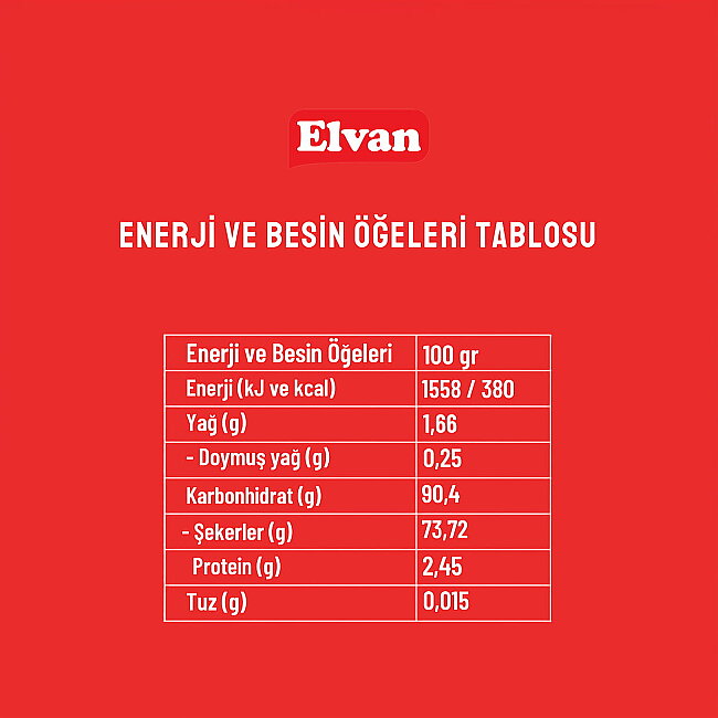 Elvan Bademli Lokum 450 Gr. ( 1 Paket) - 3