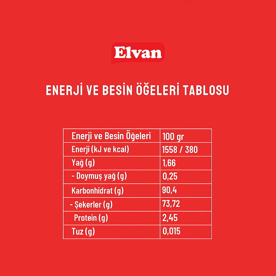 Elvan Bademli Lokum 450 Gr. ( 1 Paket) - 3