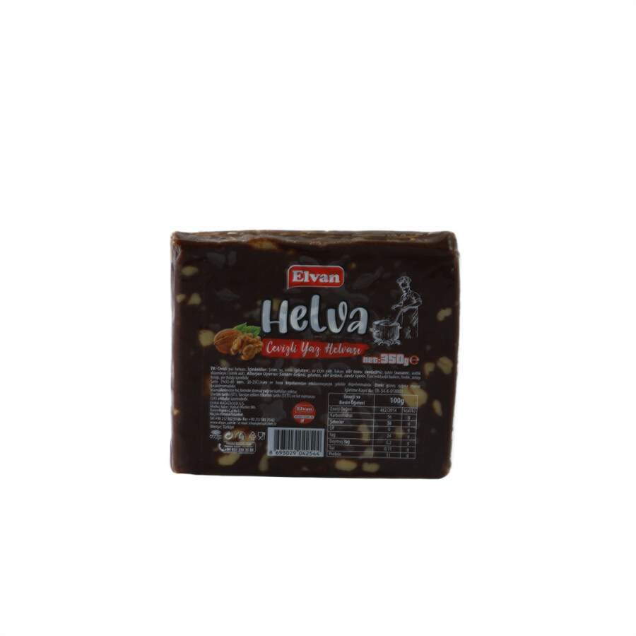 Elvan Cevizli Yaz Helvası 350 Gr. (1 Paket) - 1
