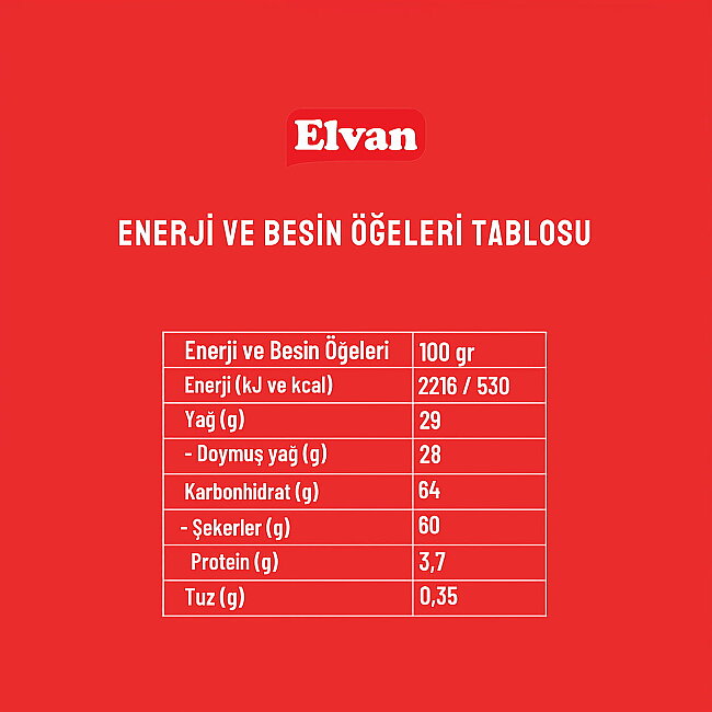 Elvan Choc Choc 500 Gr. (1 Kutu) - 5
