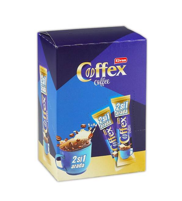 Elvan Coffex 2 in 1 Instant Coffee 12 Gr. (1 box) - 2