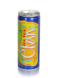 Elvan Ice Tea Teneke Kutu Limon Aromalı Soğuk Çay 6'lı Paket 250 Ml - 2
