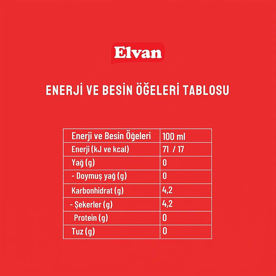 Elvan Ice Tea Teneke Kutu Şeftali Aromalı Soğuk Çay 6'lı Paket 250 Ml - 4