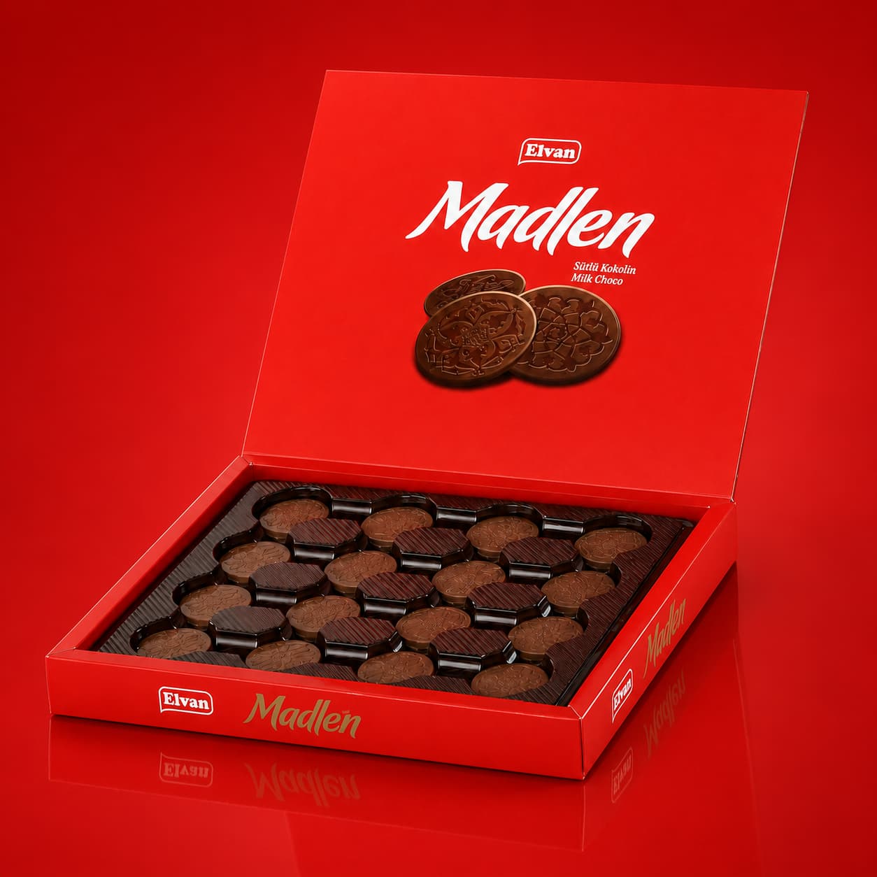 Elvan Madlen Special 160 Gr. (1 Kutu) Hediyelik Çikolata Elvan