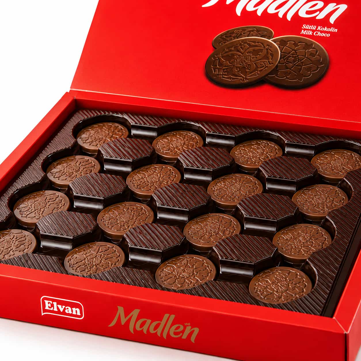 Elvan Madlen Special 160 Gr. (1 Kutu) Hediyelik Çikolata Elvan