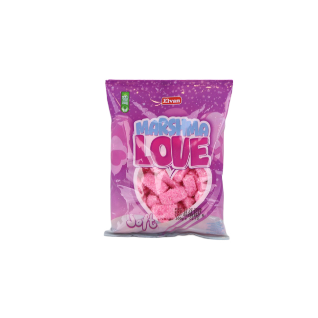 Elvan Marshmalove 300 Gr. (1 Paket) - Elvan