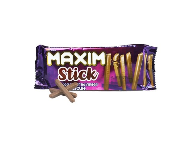Elvan Maxim Stick Çikolata Kaplamalı Parmak Bisküvi 103 Gr. (1 Paket) - Elvan