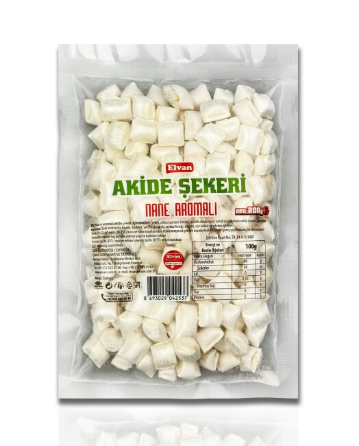 Elvan Nane Aromalı Akide Şekeri 200 Gr. (1 Paket) - 3