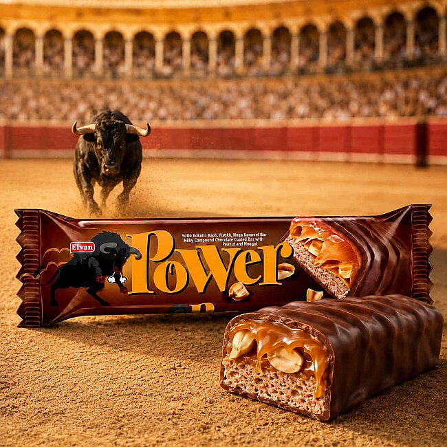 Elvan Power XL Bar 40 Gr. 24 Pieces (1 Box) - 3