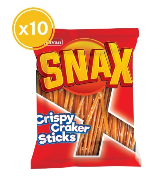 Elvan Snax Cracker Sticks 150 Grams 10 Pieces (1 Box) - 1