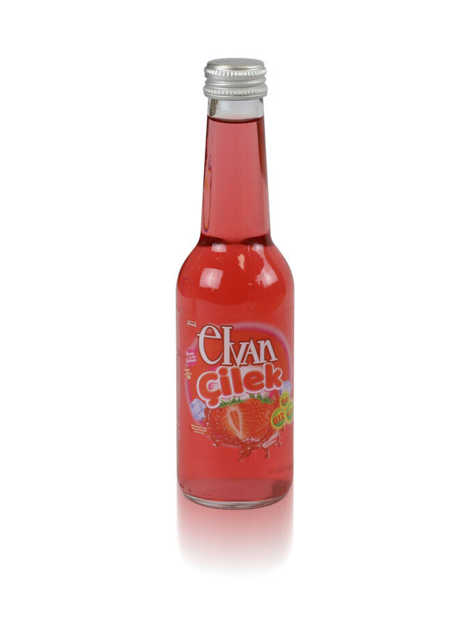 Elvan Soda Strawberry Natural Rich Mineral 250 ML 6 Pack - 2