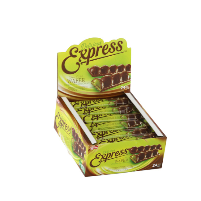 Express Antep Fıstık Aromalı Dolgulu Gofret 30 Gr. 24 Adet (1 Kutu) - 3