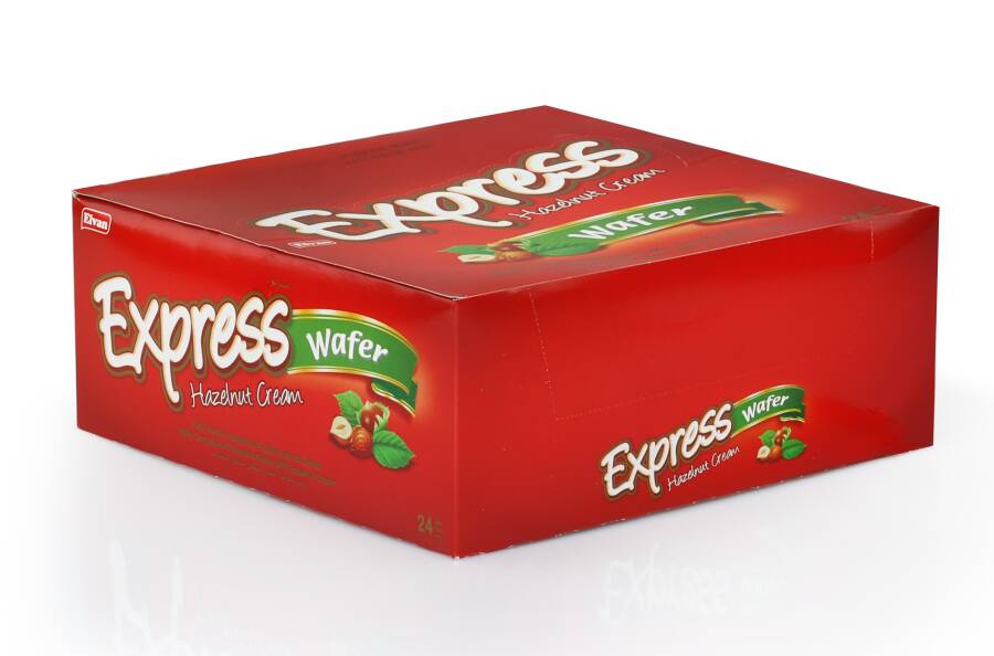 Express Fındık Kremalı Gofret 30 Gr. 24 Adet (1 Kutu) - 4