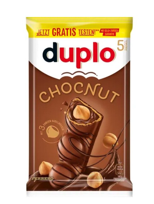 Ferrero Duplo Chocnut 26 Gr. 5'li (1 Paket) - Ferrero