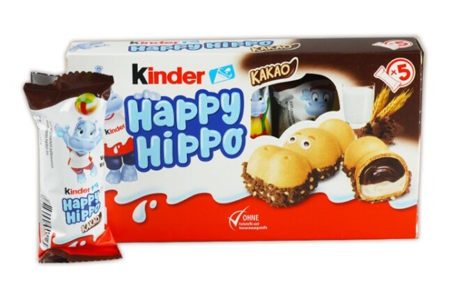 Ferrero Kinder Happy Hippo 5'li (1 Paket) - Ferrero
