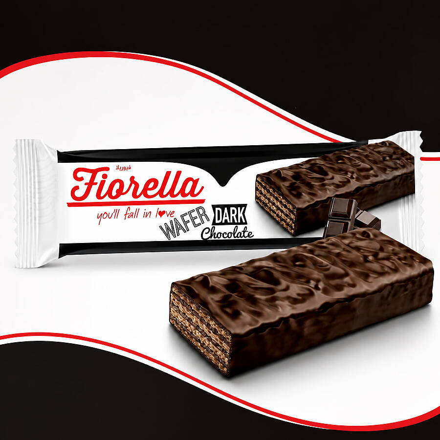Fiorella Bitter Çikolata Kaplamalı Gofret 26 gr 24 Adet (1 Kutu) - 3
