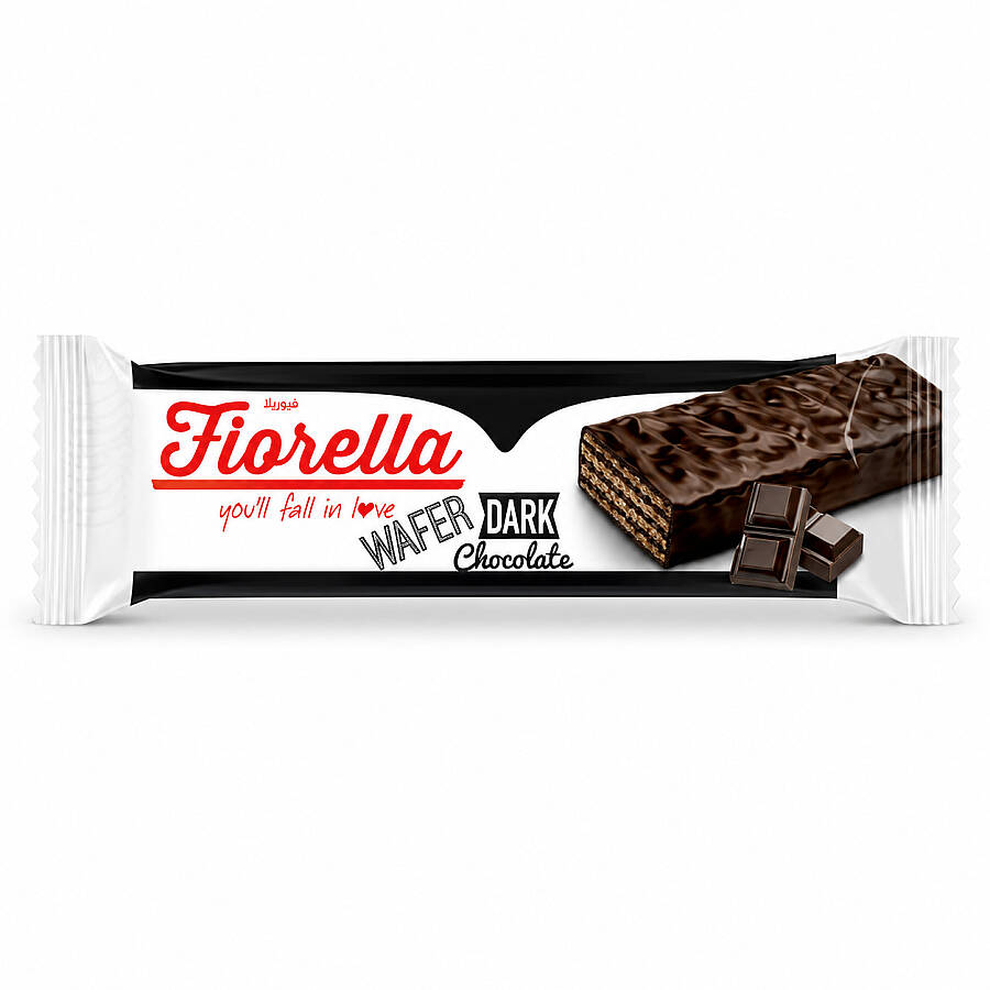 Fiorella Bitter Çikolata Kaplamalı Gofret 26 gr 24 Adet (1 Kutu) - 2