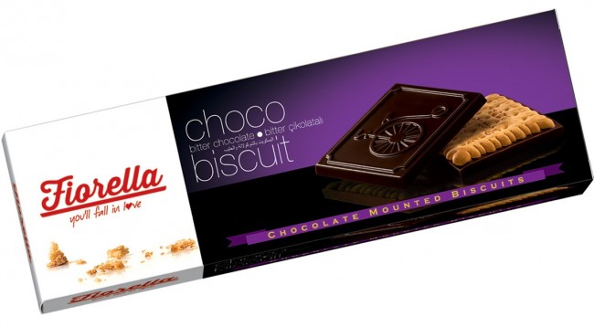 Fiorella Chocobiscuit Dark Chocolate Biscuit 102 Gr. 1 Piece - Fiorella