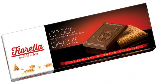 Fiorella - Fiorella Chocobiscuit Sütlü Çikolatalı Bisküvi 102 Gr. 1 Adet