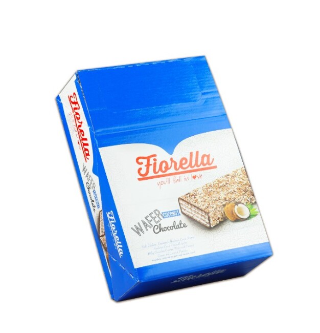 Fiorella Çikolata Kaplamalı Hindistan Cevizli Gofret 26 gr 24 Adet (1 Kutu) - 3