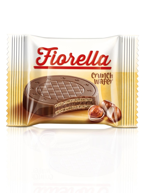 Fiorella Crunch Chocolate Wafer 20 Gr. 24 pcs (1 Box) - 2
