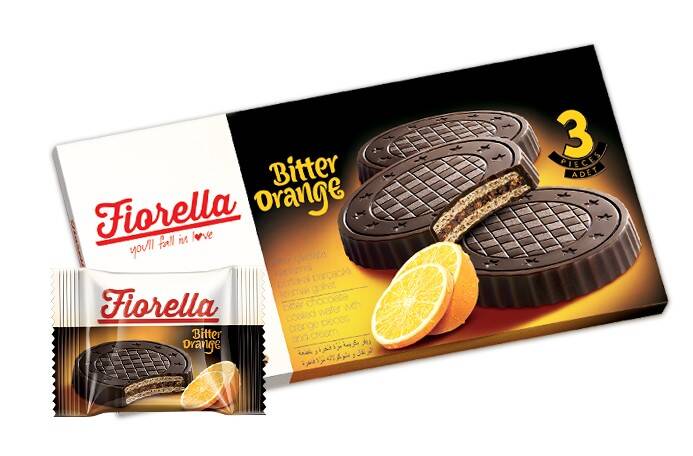 Fiorella Crunch Dark Chocolate Wafer 20 Gr. 3 pcs 6 Pack - 2