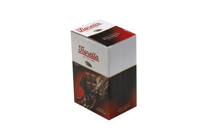 Fiorella Dark Tablet Chocolate 80 Gr. 10 pcs (1 Box) - 4