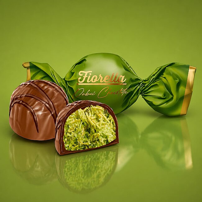 Fiorella Dubai Chocolate String Box 230g (1 Piece) - 3