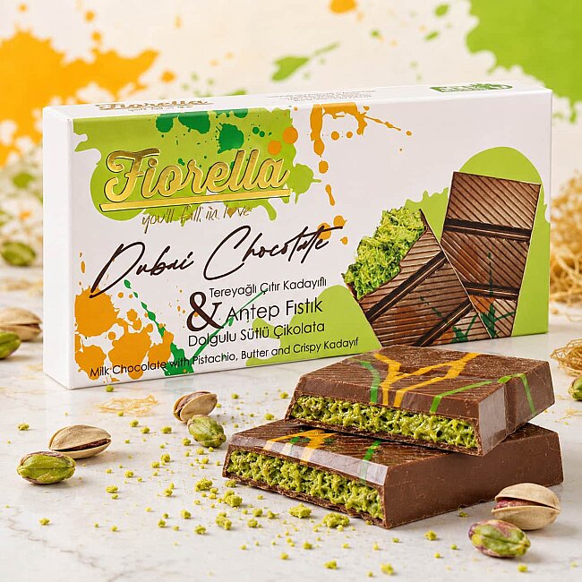Fiorella Dubai Çikolatası 200 Gr. (1 Paket) - 2
