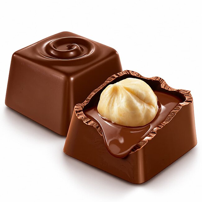 Fiorella Hazelnut Grain Chocolate 270 Gr. (1 Box) - 4