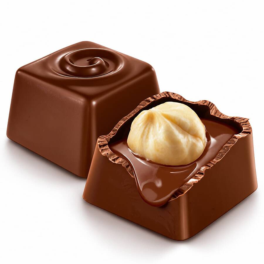 Fiorella Hazelnut Grain Chocolate 270 Gr. (1 Box) - 4