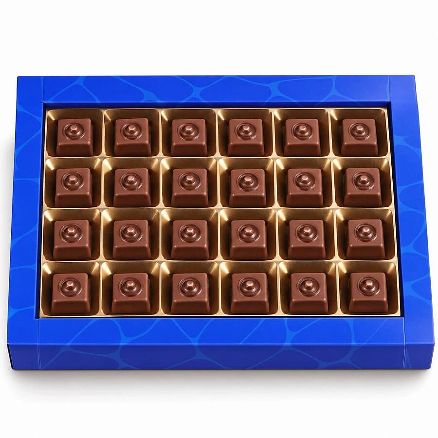 Fiorella Hazelnut Grain Chocolate 270 Gr. (1 Box) - 3