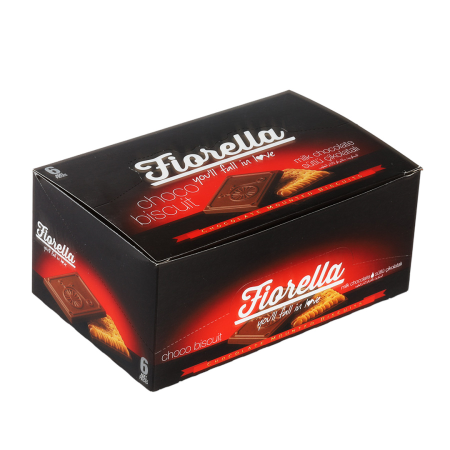 Fiorella Chocobiscuit Sütlü Çikolatalı Bisküvi 102 Gr. 6 Adet (1 Kutu) - 5
