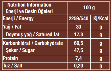 Fiorella Nova Fındıklı İpli Kutu 230Gr. - 4