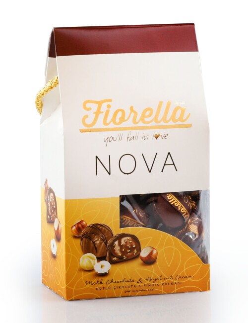 Fiorella Nova Hazelnut Drawstring Box 230Gr. - Fiorella