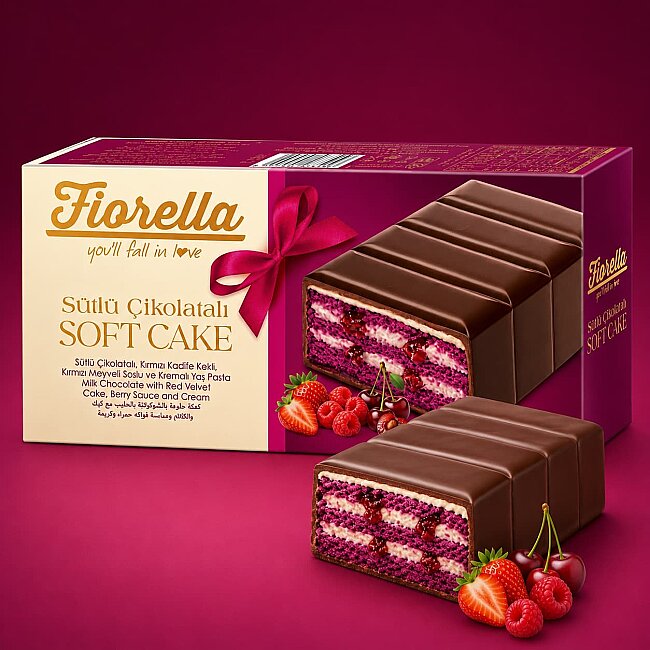 Fiorella Orman Meyveli Yaş Pasta 400 Gr. (1 Paket) - 2