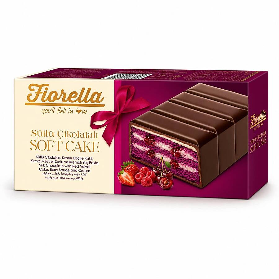 Fiorella Orman Meyveli Yaş Pasta 400 Gr. (1 Paket) - 1