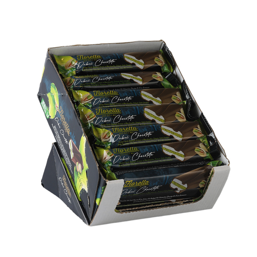 Fiorella Sütlü Çikolatalı Marshmallowlu Dubai Bar 32 GR24X6 (1 Koli)