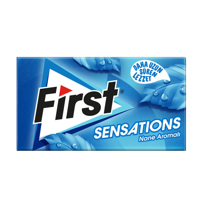 First Sensations Nane Aromalı Sakız 27 Gr. (1 Adet) - First