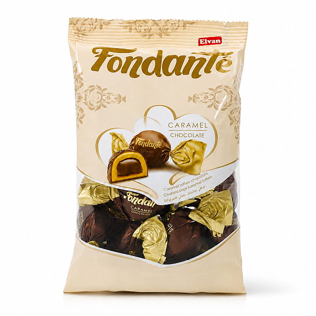 Fondante Caramel Toffee 1000 Gr. (1 Bag) - Fondante