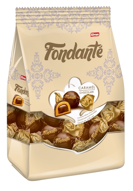 Fondante Caramel Toffee 1000 Gr. (1 Bag) - Fondante