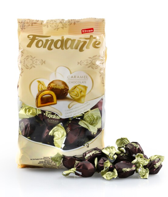 Fondante Caramel Toffee 200 Gr. (1 Adet) - Fondante