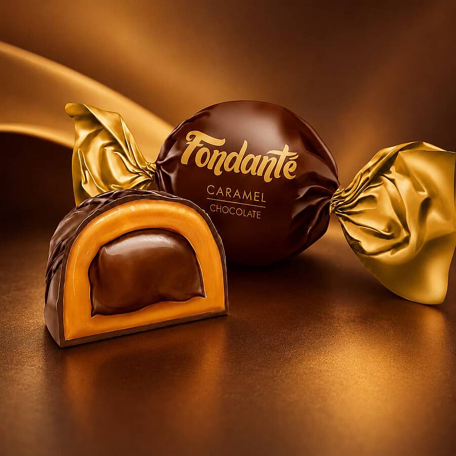 Fondante Caramel Toffee 200 Gr. (1 Adet) - 3