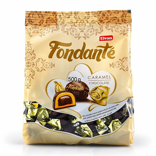 Fondante Caramel Toffee 500 Gr. (1 Poşet) - Fondante