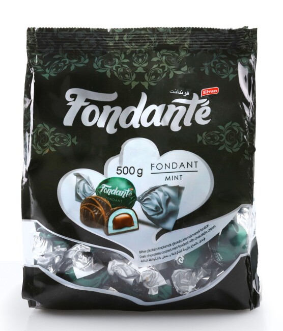 Fondante Chocolate Filled with Mint 500 Gr. (1 Bag) - 2